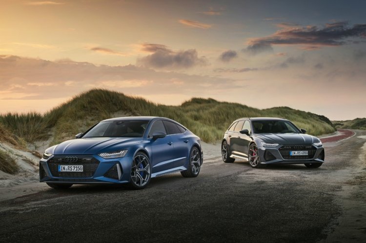 Audi подготовила новые версии RS 6 Avant и RS 7 Sportback: подросшая мощность и декор
