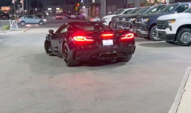 У нового Chevrolet Corvette за 12 млн рублей сломался двигатель по пути из автосалона