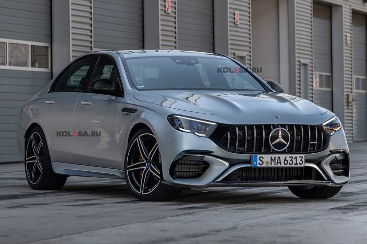 Mercedes-AMG готовит E 63 нового поколения: первое изображение