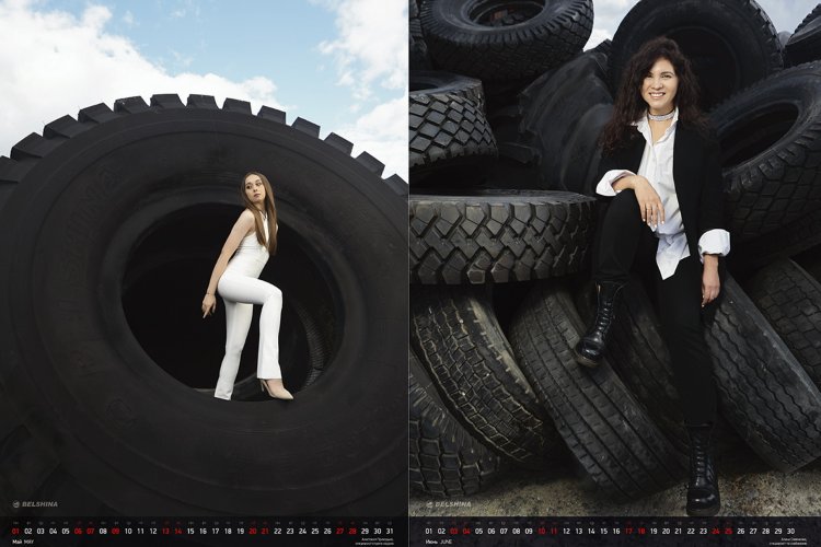 «Белшина» выпустила свой аналог эротического календаря Pirelli