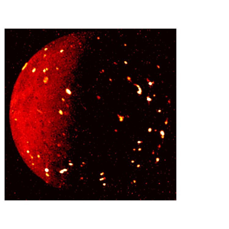 Получено инфракрасное изображение спутника Юпитера Ио
