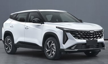 Опубликованы фотографии нового кроссовера Geely