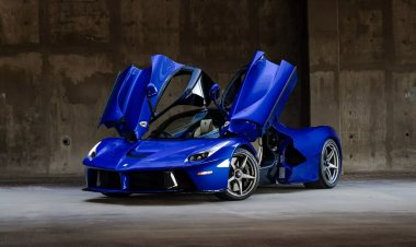 Уникальную Ferrari LaFerrari выставили на торги