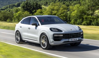 Рестайлинговый Porsche Cayenne Coupe: новые изображения