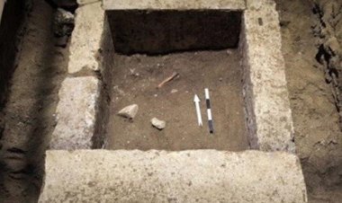 В пышной гробнице времен Александра Македонского найден скелет