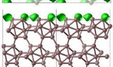 Поверхность реконструированного бора не имеет свойств металла