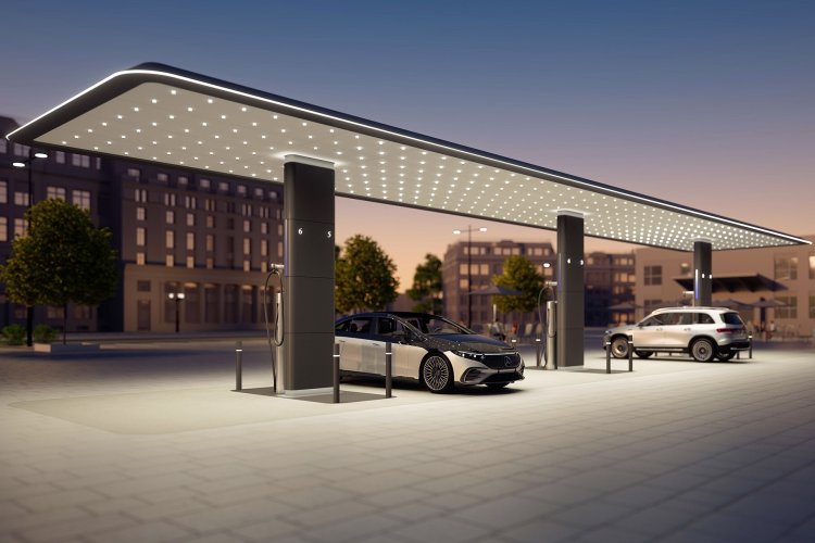 Mercedes-Benz развернет сеть из 10 тысяч зарядных станций по всему миру