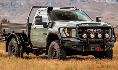 GMC показала хардкорный рабочий грузовичок с 40-дюймовыми шинами