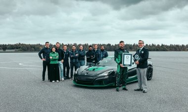 Гиперкар Rimac Nevera стал быстрейшим в мире автомобилем в езде задним ходом