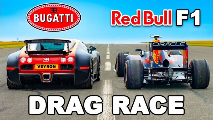 Блогеры устроили битву Red Bull RB7 против Bugatti Veyron и Porsche 918 Spyder
