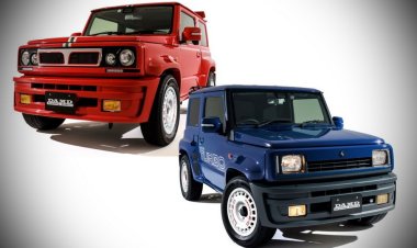 В Японии стилизовали Suzuki Jimny под легенды Renault и Lancia