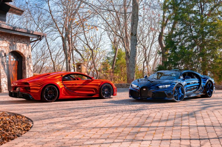 Bugatti построила два особых Chiron для супружеской пары