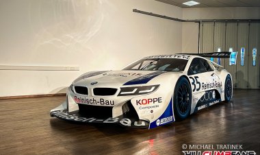 Австрийская гоночная команда превратила BMW i8 в четырехмоторный спортпрототип