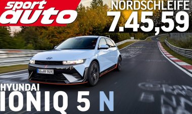 Электромобиль Hyundai Ioniq промчал круг по Нюрбургрингу быстрее спорткара Lotus