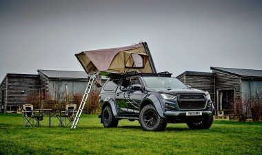Пикап Isuzu D-Max превратили в брутальный дом на колёсах для бездорожья