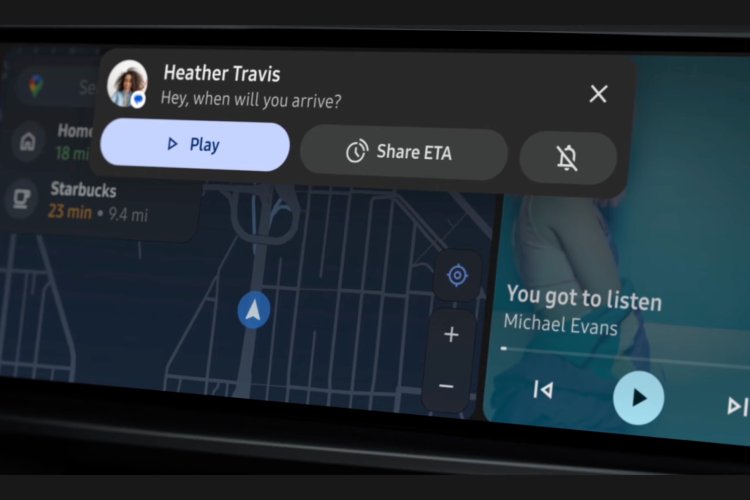 Искусственный интеллект в Android Auto упростит общение за рулем