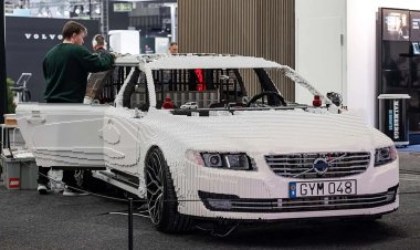 В Швеции строят автомобиль Volvo из конструктора Lego в натуральную величину