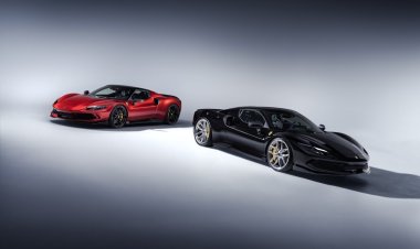 Суперкар Ferrari 296 GTB получил «утиный хвост» и выхлоп из золота 999 пробы