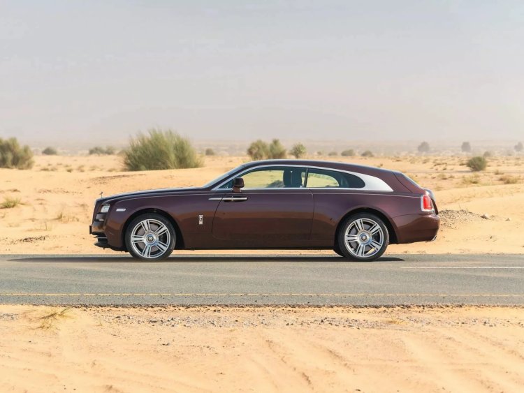 Уникальный универсал Rolls-Royce на базе купе Wraith выставили на продажу