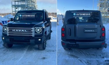 Абсолютно новый Haval H9 в России: «живые» фото кузова и салона
