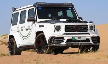 Полиция Дубая получила «заряженный» Mercedes-AMG G 63 от тюнинг-ателье Mansory