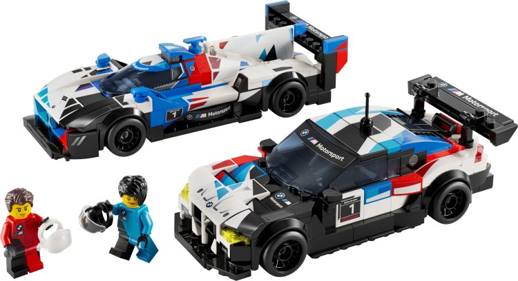 Компания Lego выпустила набор конструктора с двумя гоночными моделями BMW