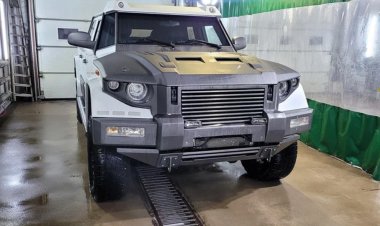 В Москве продают бронированный внедорожник Т-98 «Комбат» за 27 миллионов рублей