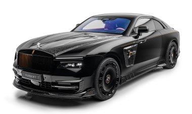 Ателье Mansory щедро украсило карбоном электрический Rolls-Royce Spectre
