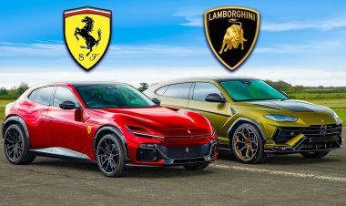 Дрэг-гонка: Ferrari Purosangue против Lamborghini Urus