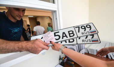 Флаг РФ на автомобильных номерах станет обязательным