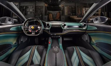 Польские тюнеры сделали роскошный интерьер суперкару Ferrari GTC4 Lusso T