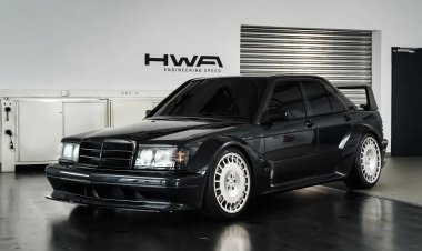 Рестомод Mercedes-Benz 190E 2.5−16 Evolution II показали на «живых» фотографиях