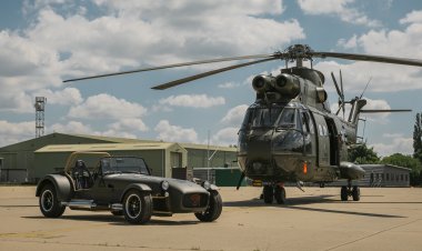Компания Caterham выпустила спорткар с деталями от военного вертолета