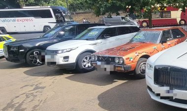 Полиция Лондона конфисковала более 60 премиальных автомобилей и спорткаров