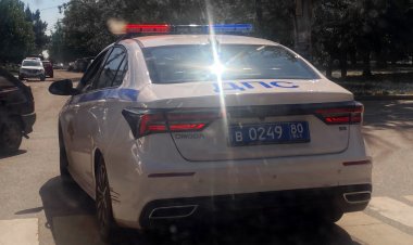 Фотофакт: у российской полиции в Донецке появились автомобили Omoda