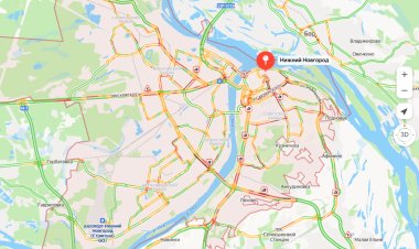 В Нижнем Новгороде зафиксировано 10 баллов пробок