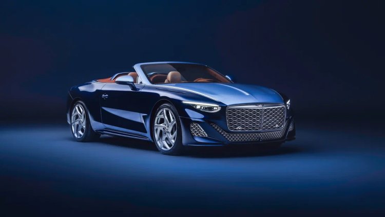 Bentley представила Batur отделанный платиной родстер Batur