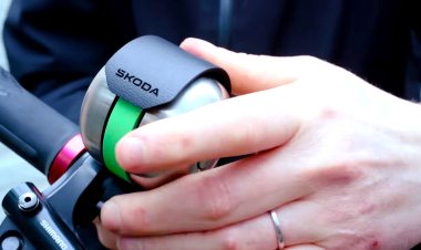 Skoda разработала велозвонок, который слышно сквозь наушники
