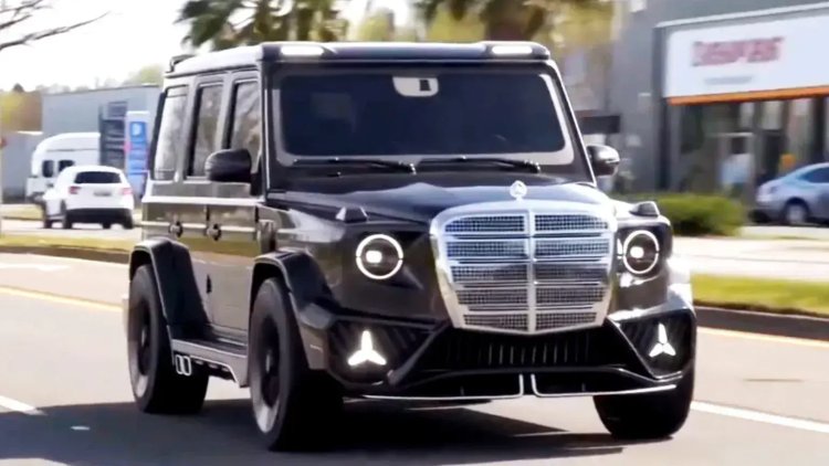 Россиянин превратил Mercedes-Benz G63 в монстра с гигантской решеткой радиатора