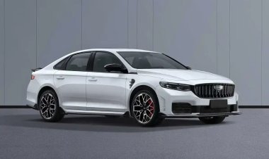Geely выпустила седан Preface с антикрылом и красными суппортами