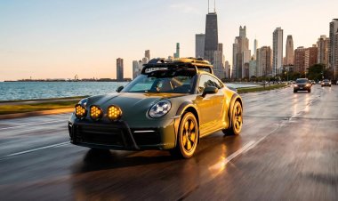 Тюнеры превратили Porsche 911 во внедорожник Urban Safari с прожекторами и топором