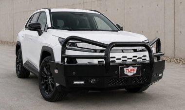 В Сибири бы пригодился: австралийцы предложили для Toyota RAV4 стальной бампер из листа и труб